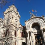 Fachada del Palau de Justícia de Barcelona, en el paseo de Lluís Companys, sede de la Audiencia Provincial de Barcelona