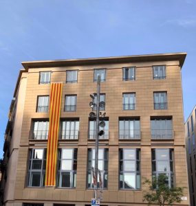 Sede de la Comissió Jurídica Assessora de la Generalitat de Catalunya, en la plaza Nova de Barcelona